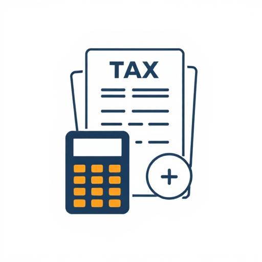 Icon representing tax preparation
