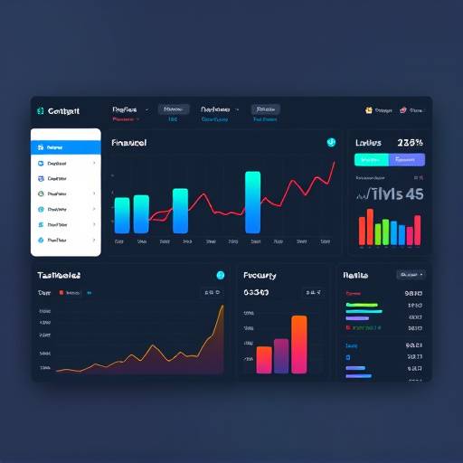 Screenshot of accounting software dashboard